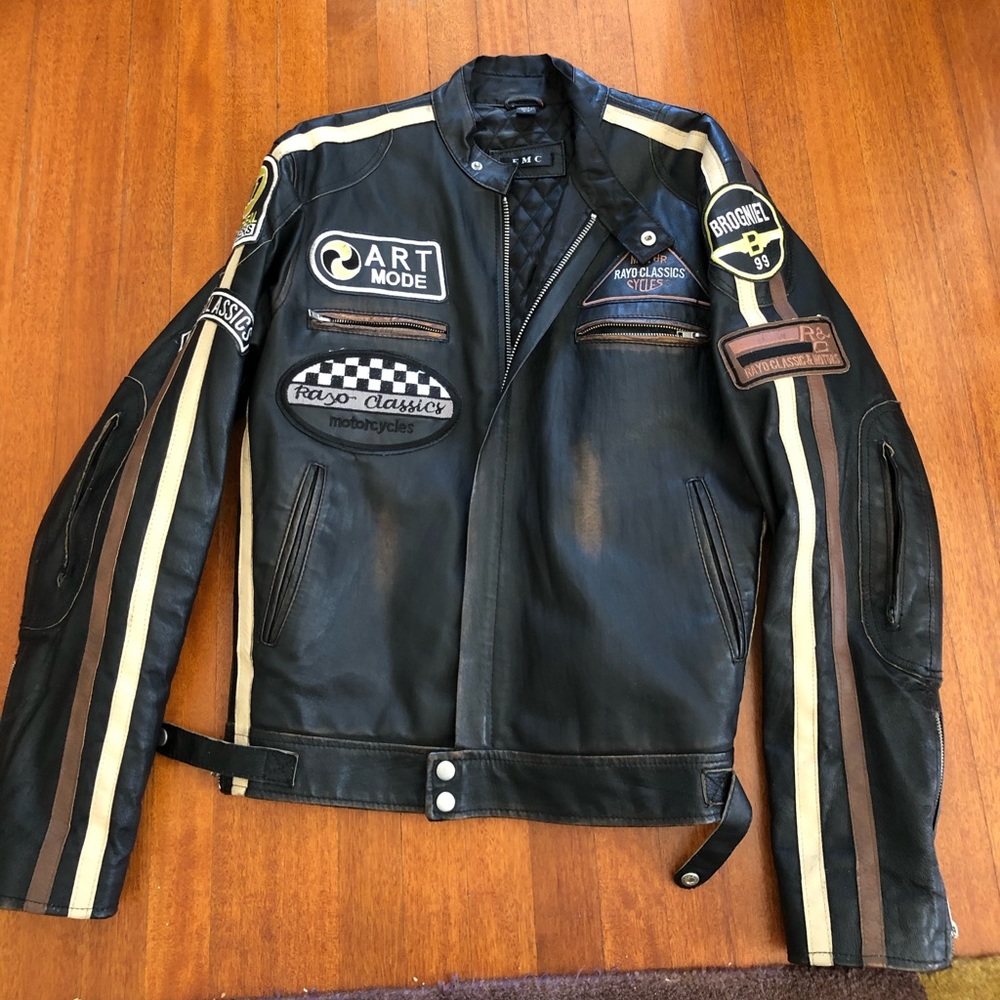 Vintage motorcycle jacket. Nearly brand new